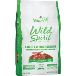 Triumph Wild Spirit Limited Ingredient Lamb & Brown Rice Recipe Dry Dog Food