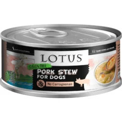 Lotus Pork Stew Grain-Free Canned Dog Food