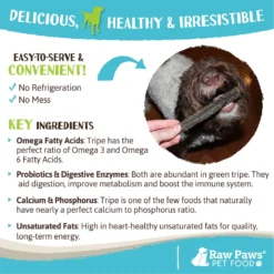Raw Paws Green Lamb Tripe 6-in Sticks Dog Chews, 10 Count -Pawsphoria Sales Store 1022574 PT4. AC SS1800 V1702511111