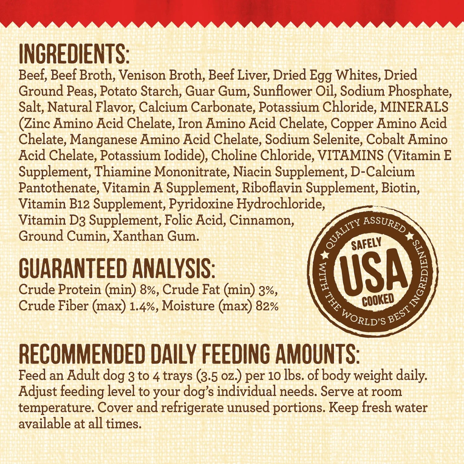 Merrick Lil' Plates Grain-Free Small Breed Wet Dog Food Teeny Texas Steak Tips Dinner 4 Merrick Lil' Plates Grain-Free Small Breed Wet Dog Food Teeny Texas Steak Tips Dinner - Image 4