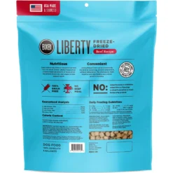 BIXBI Liberty Beef Recipe Grain-Free Freeze-Dried Raw Dog Food -Pawsphoria Sales Store 103650 PT2. AC SS1800 V1640650596