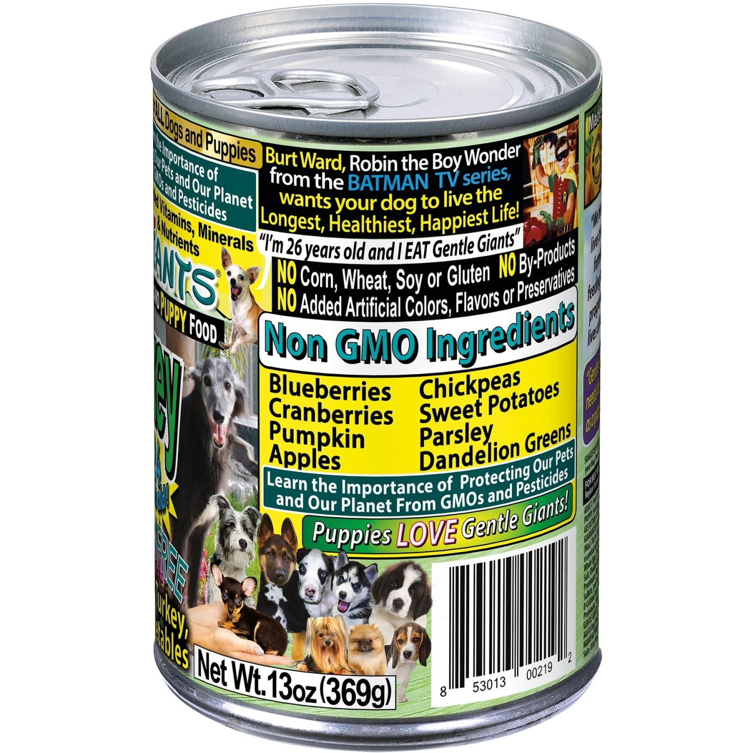 Gentle Giants Non-GMO Puppy Grain-Free Turkey Wet Dog Food 5 Gentle Giants Non-GMO Puppy Grain-Free Turkey Wet Dog Food - Image 5