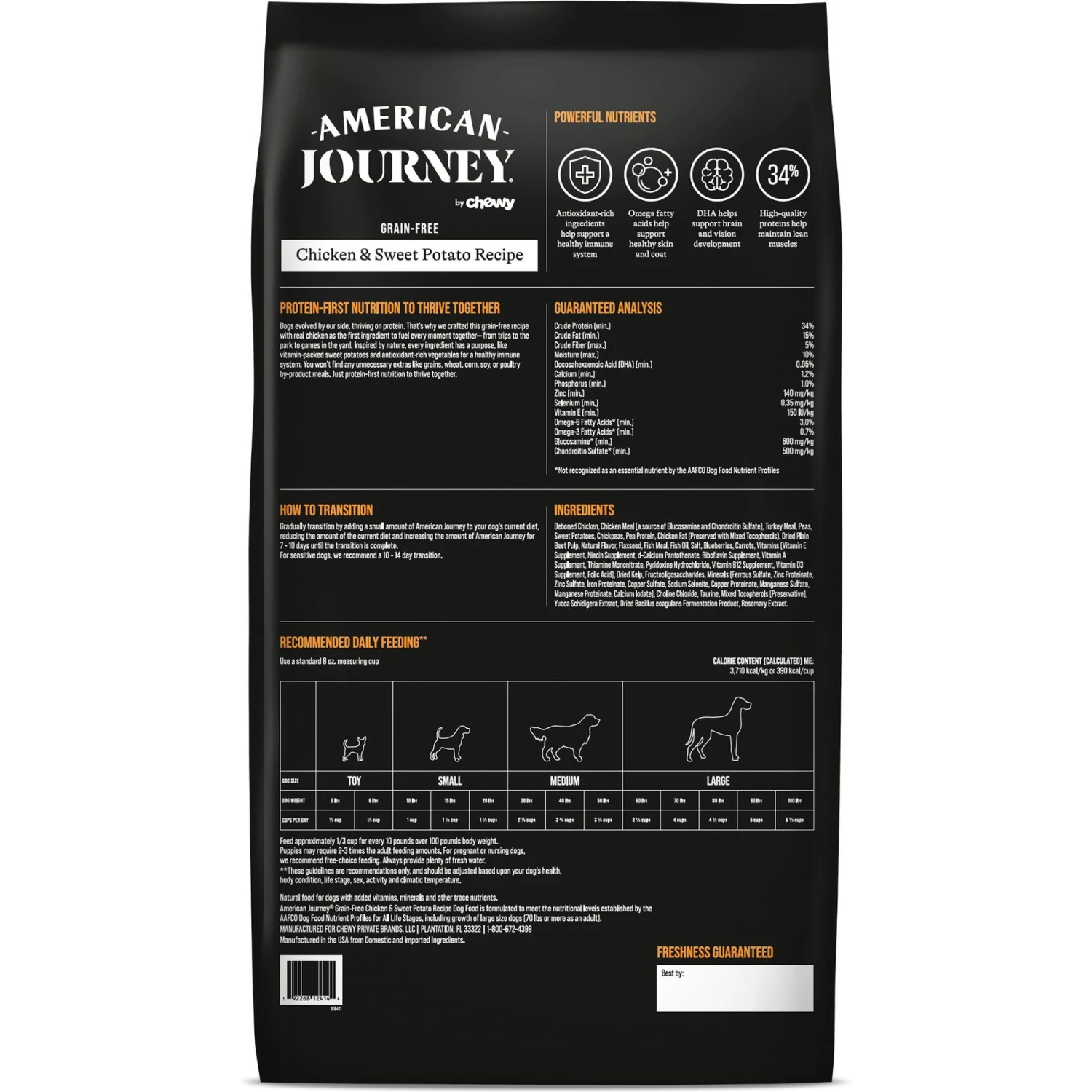 American Journey Chicken & Sweet Potato Recipe Grain-Free Dry Dog Food 2 American Journey Chicken & Sweet Potato Recipe Grain-Free Dry Dog Food - Image 2