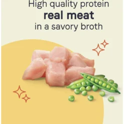 CANIDAE PURE Petite All Stages Small Breed Terrine Style Dinner With Chicken & Peas Wet Dog Food Trays, 3.5-oz, Case Of 12 -Pawsphoria Sales Store 108460 PT3. AC SS1800 V1657655129