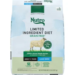 Nutro Limited Ingredient Diet Sensitive Support With Real Lamb & Sweet Potato Grain-Free Large Breed Adult Dry Dog Food