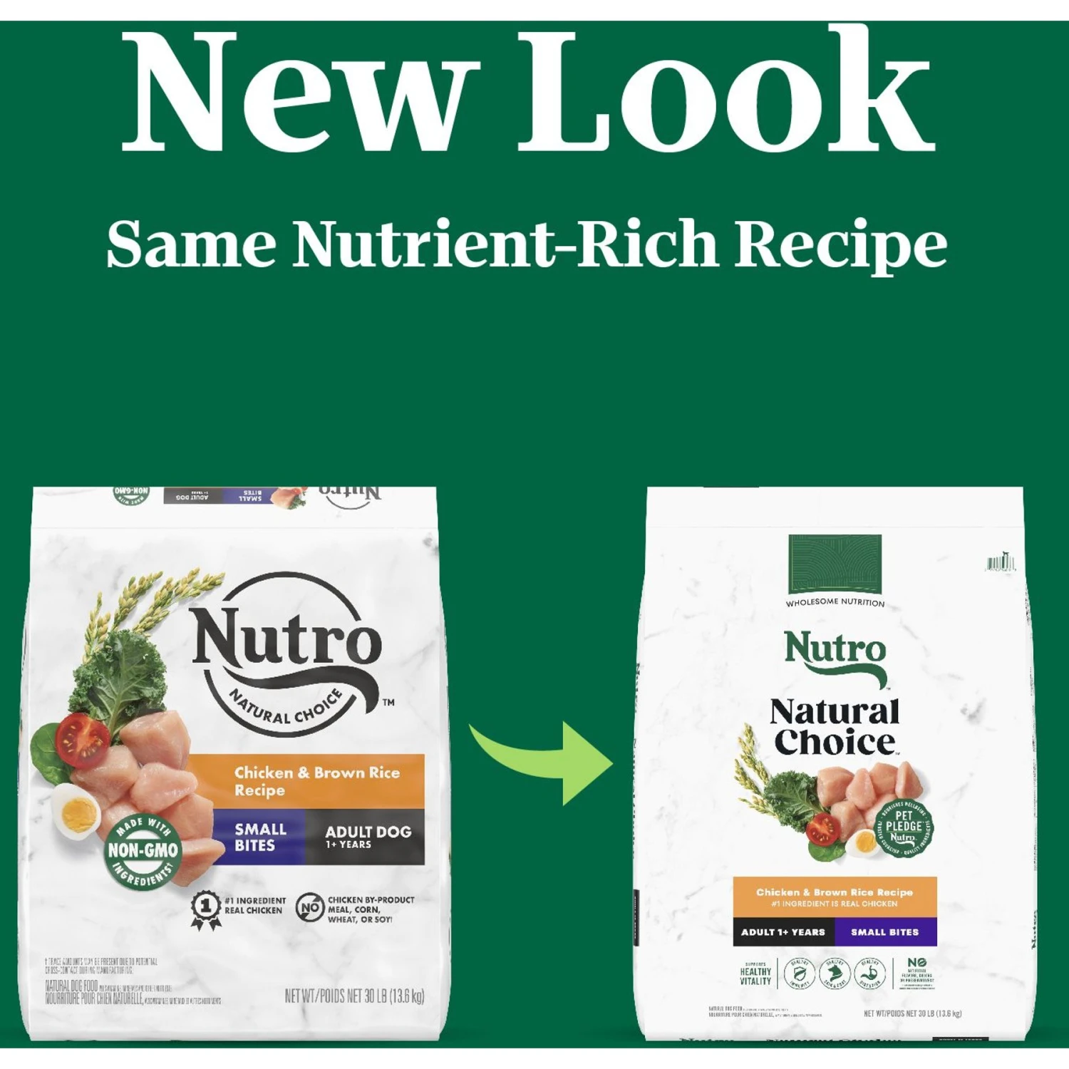 Nutro Natural Choice Small Bites Adult Chicken & Brown Rice Recipe Dry Dog Food 3 Nutro Natural Choice Small Bites Adult Chicken & Brown Rice Recipe Dry Dog Food - Image 3
