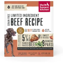 The Honest Kitchen Limited Ingredient Diet Beef Recipe Grain-Free Dehydrated Dog Food