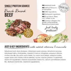 The Honest Kitchen Limited Ingredient Diet Beef Recipe Grain-Free Dehydrated Dog Food 11 The Honest Kitchen Limited Ingredient Diet Beef Recipe Grain-Free Dehydrated Dog Food -Pawsphoria Sales Store 111038 PT2. AC SS1800 V1659908118