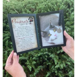 Pawprints Left By You Cat Picture Frame, 5 X 7 -Pawsphoria Sales Store 112552 PT2. AC SS1800 V1629823576