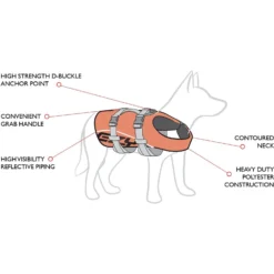 EzyDog Doggy Flotation Device Life Jacket -Pawsphoria Sales Store 113953 PT4. AC SS1800 V1556833930