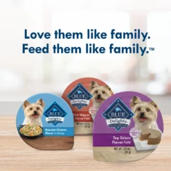 Blue Buffalo Divine Delights Top Sirloin Flavor Pate Dog Food Trays -Pawsphoria Sales Store 114282 PT8. AC SS1800 V1642633007