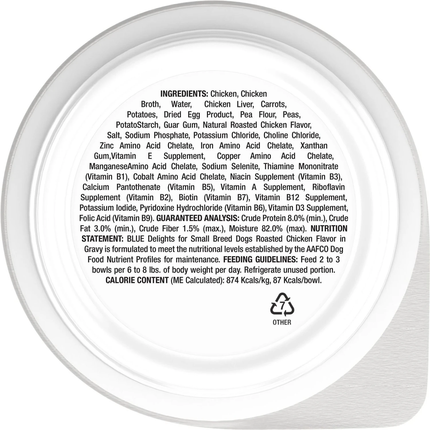 Blue Buffalo Divine Delights Roasted Chicken Flavor Hearty Gravy Dog Food Trays 2 Blue Buffalo Divine Delights Roasted Chicken Flavor Hearty Gravy Dog Food Trays - Image 2