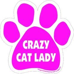 Imagine This Company "Crazy Cat Lady" Magnet
