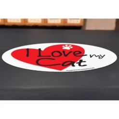 Imagine This Company "I Love My Cat" Heart Magnet -Pawsphoria Sales Store 115082 PT3. AC SS1800 V1636674721