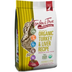 Tender & True Organic Grain-Free Turkey & Liver Recipe Dry Dog Food