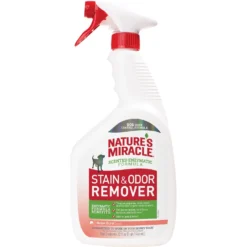 Nature's Miracle Dog Enzymatic Stain Remover & Odor Eliminator Spray, Melon Burst Scent, 32-oz Bottle