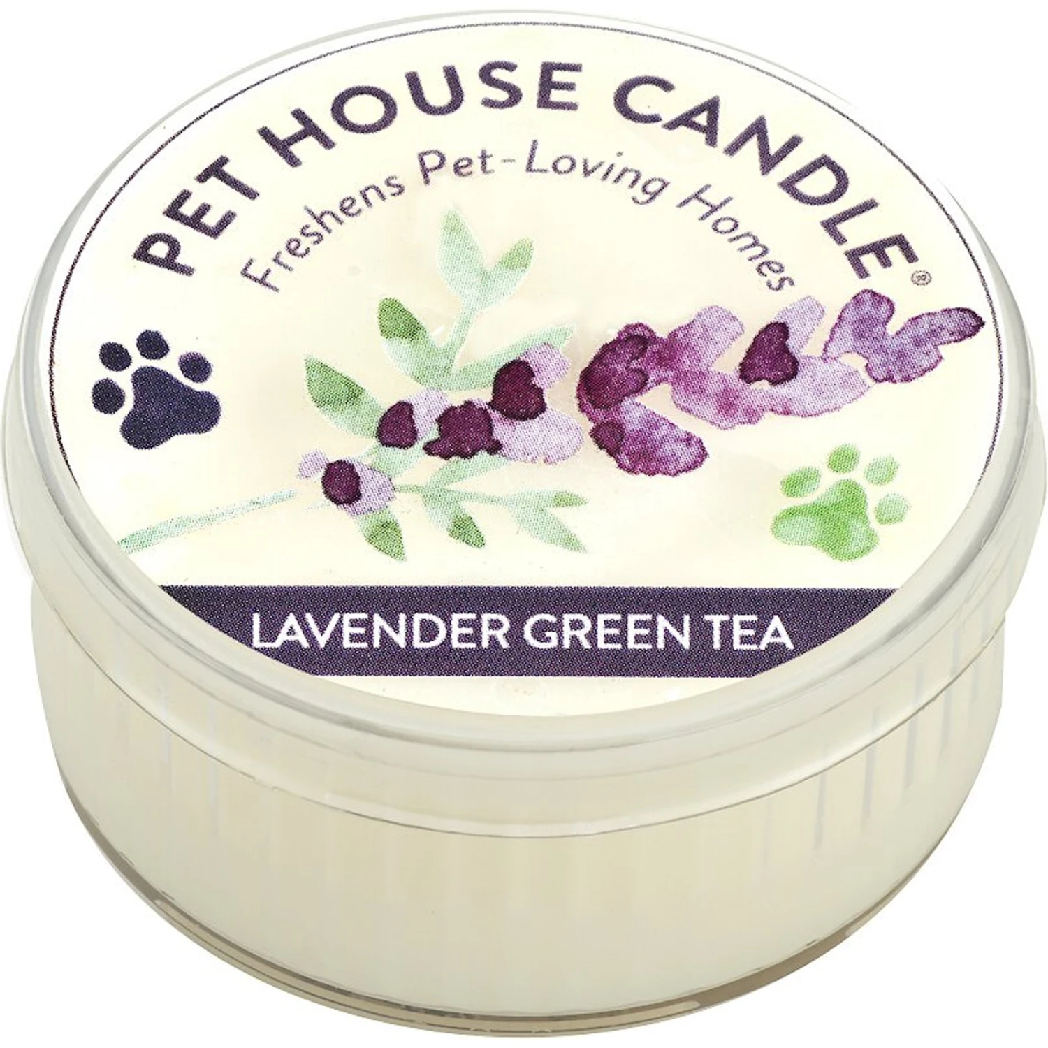 Pet House Lavender Green Tea Natural Plant-Based Mini Candle 1 Pet House Lavender Green Tea Natural Plant-Based Mini Candle