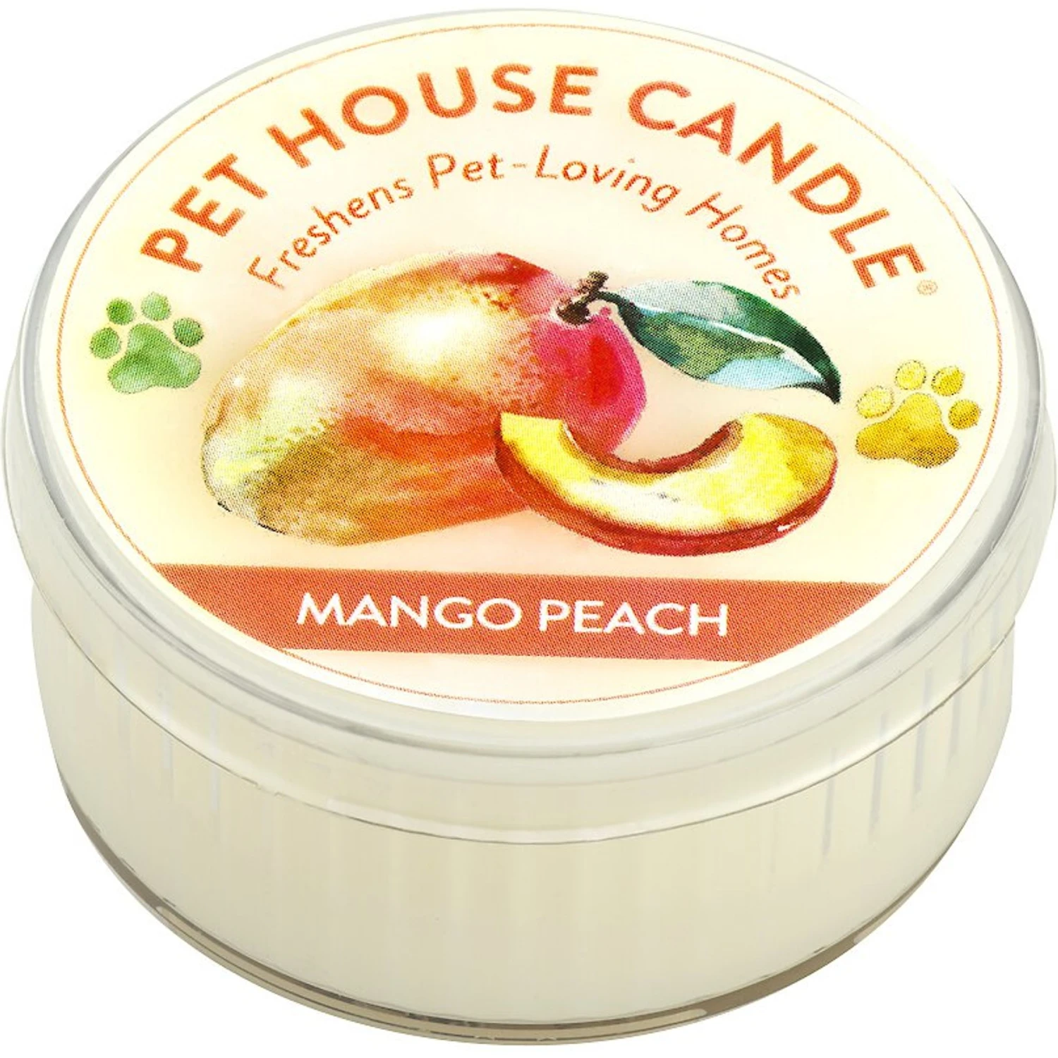 Pet House Mango Peach Natural Plant-Based Candle 1 Pet House Mango Peach Natural Plant-Based Candle