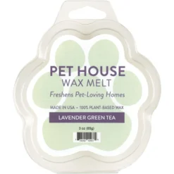 Pet House Lavender Green Tea Natural Plant-Based Wax Melt
