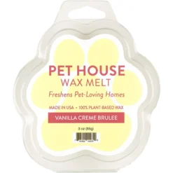 Pet House Vanilla Creme Brulee Natural Plant-Based Wax Melt