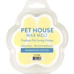 Pet House Sunwashed Cotton Natural Plant-Based Wax Melt