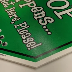 Imagine This Company "Poop Happens" Garden Sign 7 Imagine This Company "Poop Happens" Garden Sign -Pawsphoria Sales Store 117158 PT3. AC SS1800 V1639612623