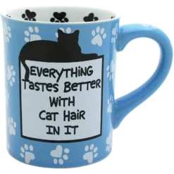 Our Name Is Mud "Cat Hair" Coffee Mug, 16-oz