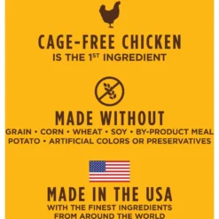 Instinct Original Grain-Free Recipe With Real Chicken Freeze-Dried Raw Coated Dry Dog Food -Pawsphoria Sales Store 119054 PT4. AC SS1800 V1657655277