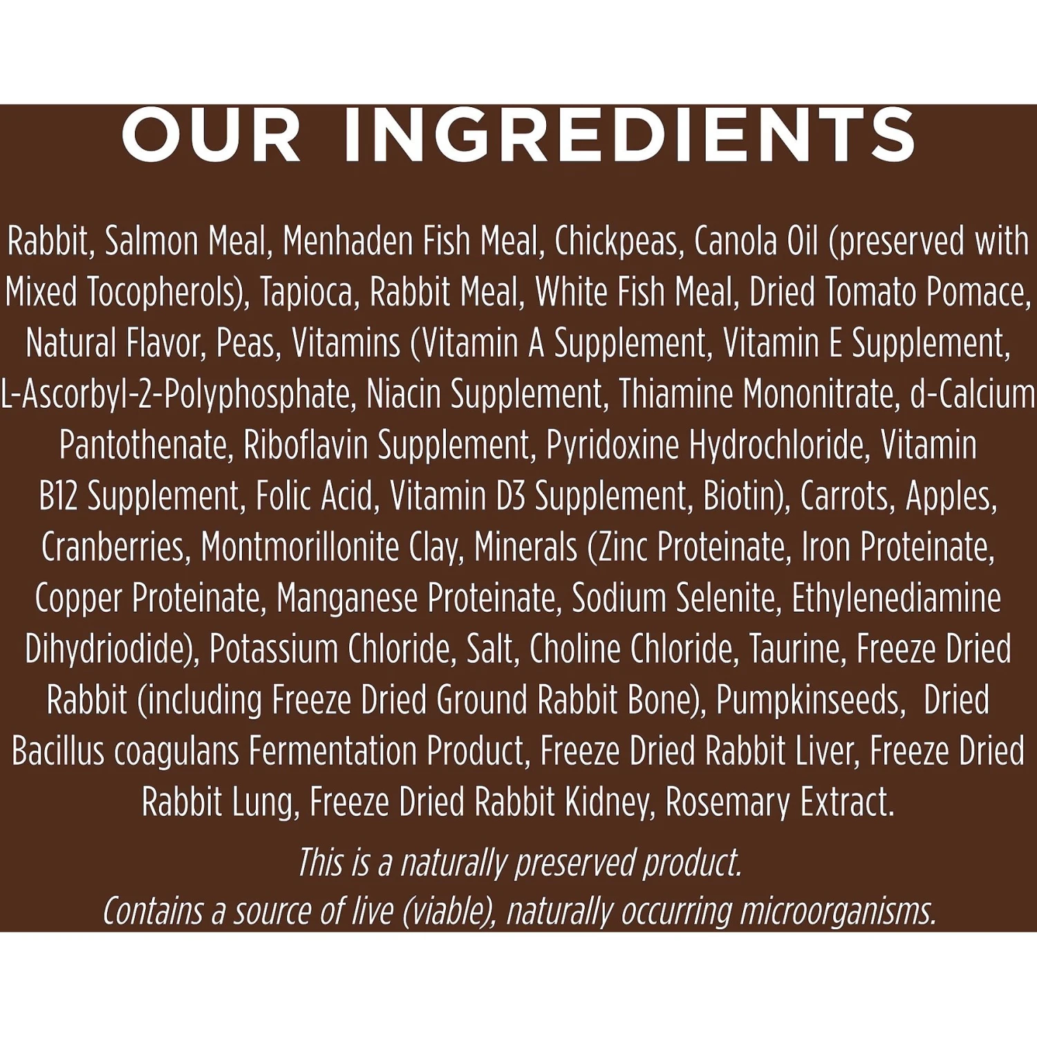 Instinct Original Grain-Free Recipe With Real Rabbit Freeze-Dried Raw Coated Dry Dog Food 7 Instinct Original Grain-Free Recipe With Real Rabbit Freeze-Dried Raw Coated Dry Dog Food - Image 7