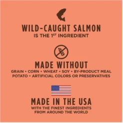 Instinct Original Grain-Free Recipe With Real Salmon Freeze-Dried Raw Coated Dry Dog Food -Pawsphoria Sales Store 119061 PT4. AC SS1800 V1548866337