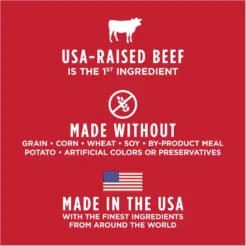 Instinct Raw Boost Grain-Free Recipe With Real Beef & Freeze-Dried Raw Pieces Dry Dog Food -Pawsphoria Sales Store 119070 PT4. AC SS1800 V1668200005