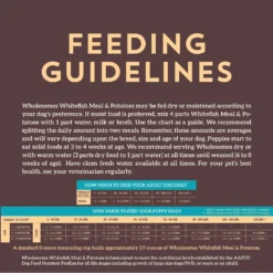 Wholesomes Grain-Free Whitefish Meal & Potatoes Formula Dry Dog Food, 35-lb Bag 14 Wholesomes Grain-Free Whitefish Meal & Potatoes Formula Dry Dog Food, 35-lb Bag -Pawsphoria Sales Store 119454 PT6. AC SS1800 V1626366385