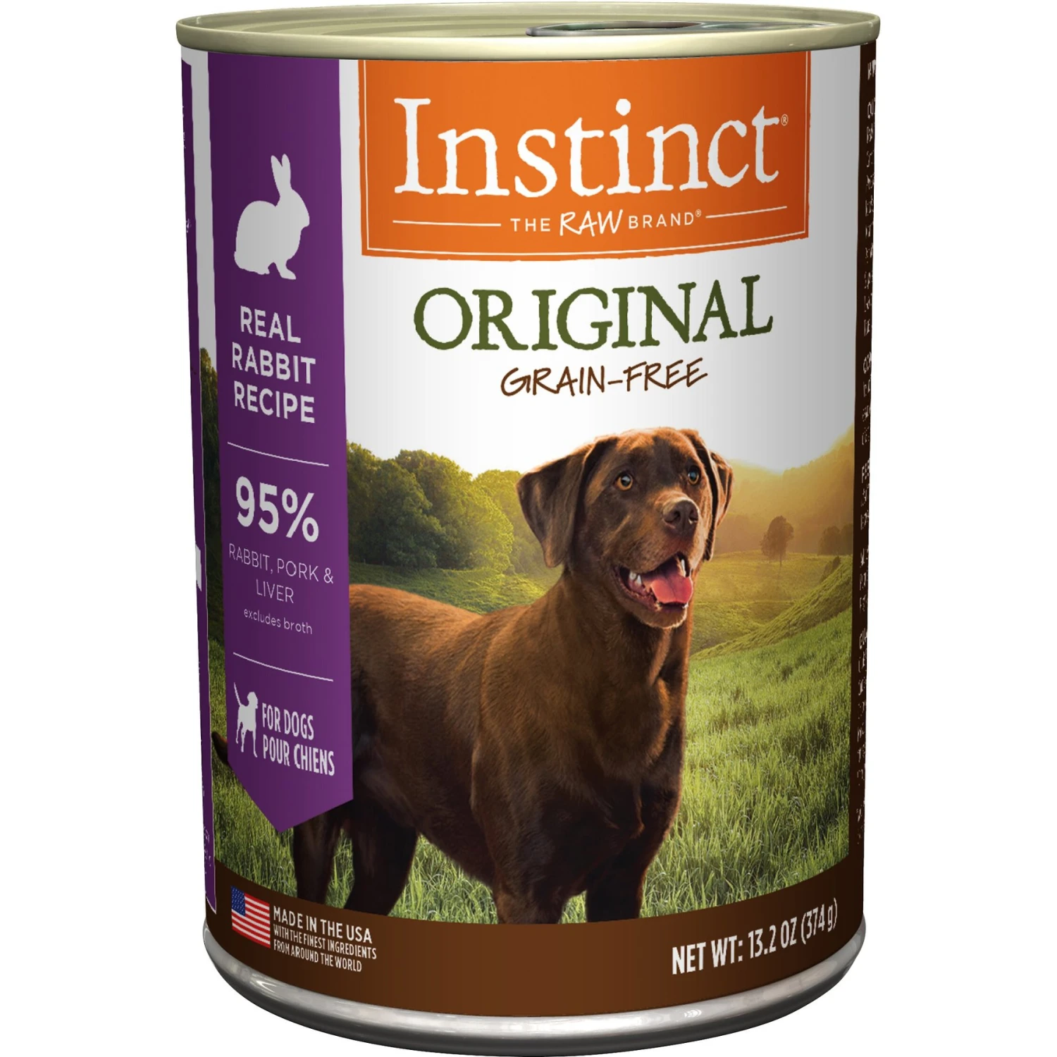 Instinct Original Grain-Free Real Rabbit Recipe Natural Wet Canned Dog Food 1 Instinct Original Grain-Free Real Rabbit Recipe Natural Wet Canned Dog Food
