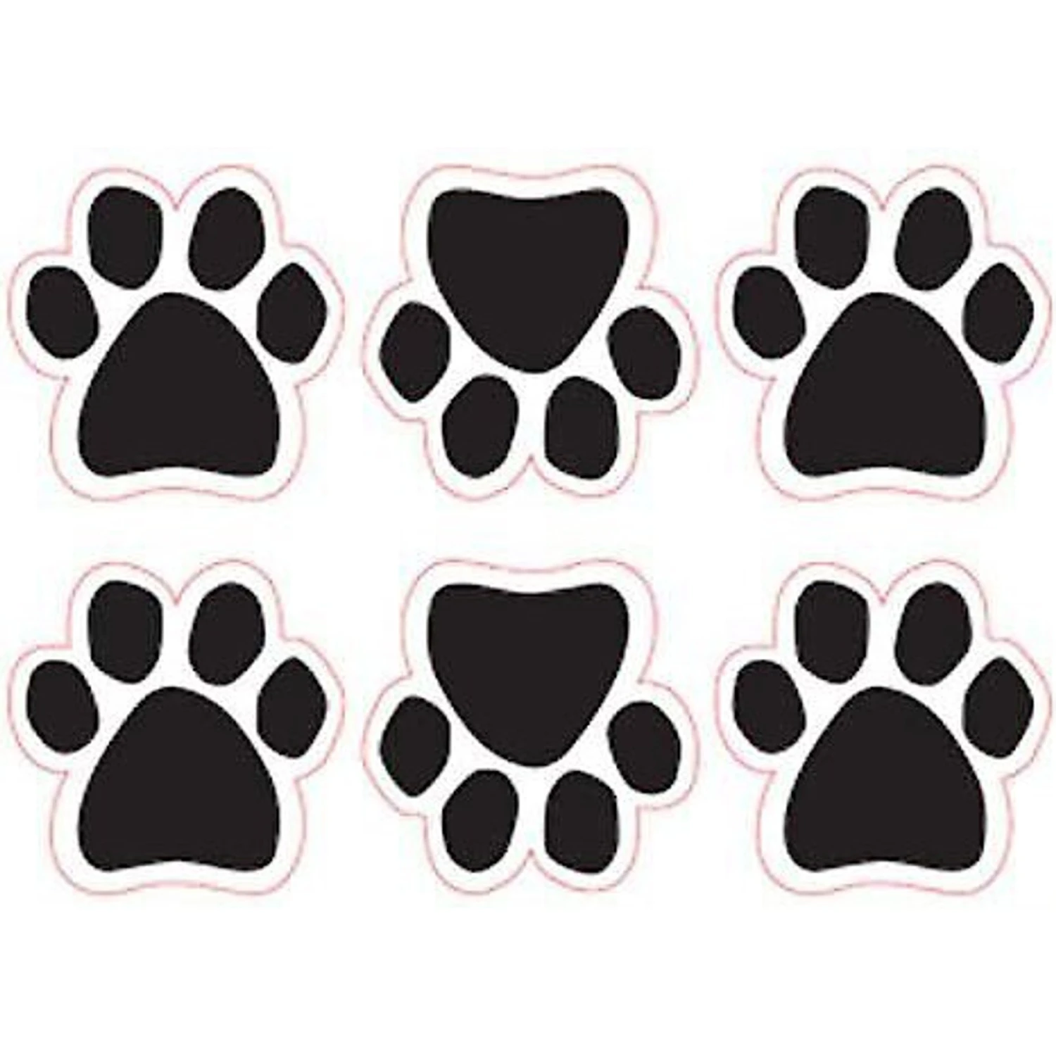 Magnetic Pedigrees Mini Paw Magnet, 6 Count 1 Magnetic Pedigrees Mini Paw Magnet, 6 Count