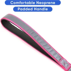Pawtitas Nylon Reflective Padded Dog Leash -Pawsphoria Sales Store 121969 PT3. AC SS1800 V1681492519