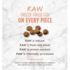 Instinct Limited Ingredient Diet Grain-Free Recipe With Real Salmon Freeze-Dried Raw Coated Dry Dog Food 12 Instinct Limited Ingredient Diet Grain-Free Recipe With Real Salmon Freeze-Dried Raw Coated Dry Dog Food -Pawsphoria Sales Store 122318 PT5. AC SS1800 V1580743154