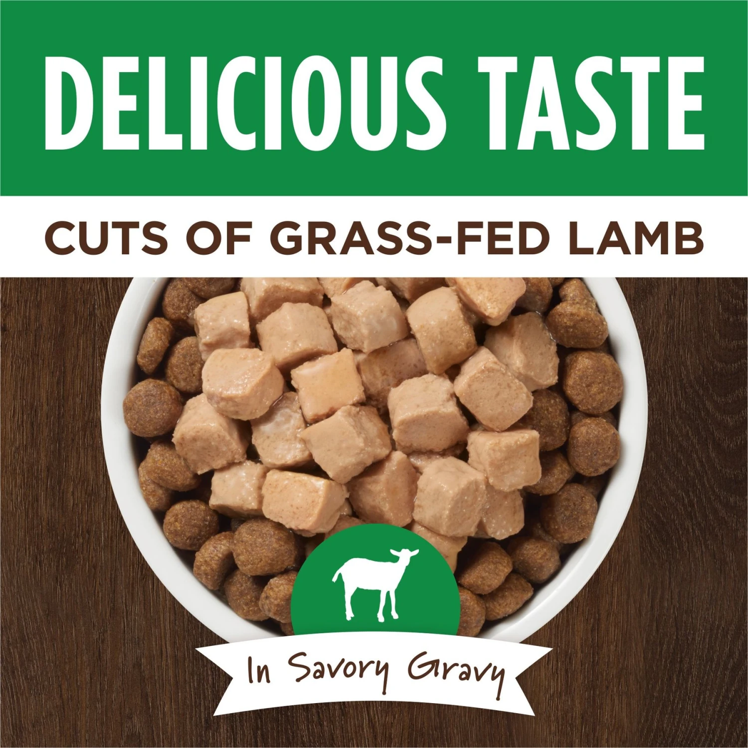 Instinct Healthy Cravings Grain-Free Cuts & Gravy Real Lamb Recipe Wet Dog Food Topper 3 Instinct Healthy Cravings Grain-Free Cuts & Gravy Real Lamb Recipe Wet Dog Food Topper - Image 3