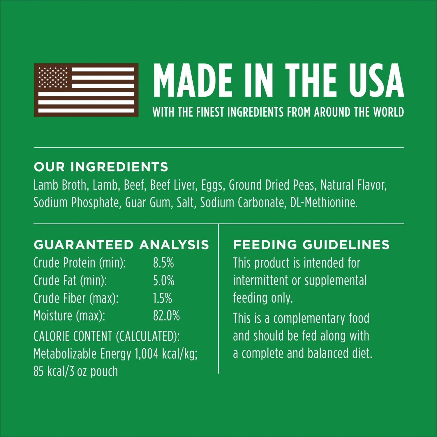 Instinct Healthy Cravings Grain-Free Cuts & Gravy Real Lamb Recipe Wet Dog Food Topper 8 Instinct Healthy Cravings Grain-Free Cuts & Gravy Real Lamb Recipe Wet Dog Food Topper - Image 8