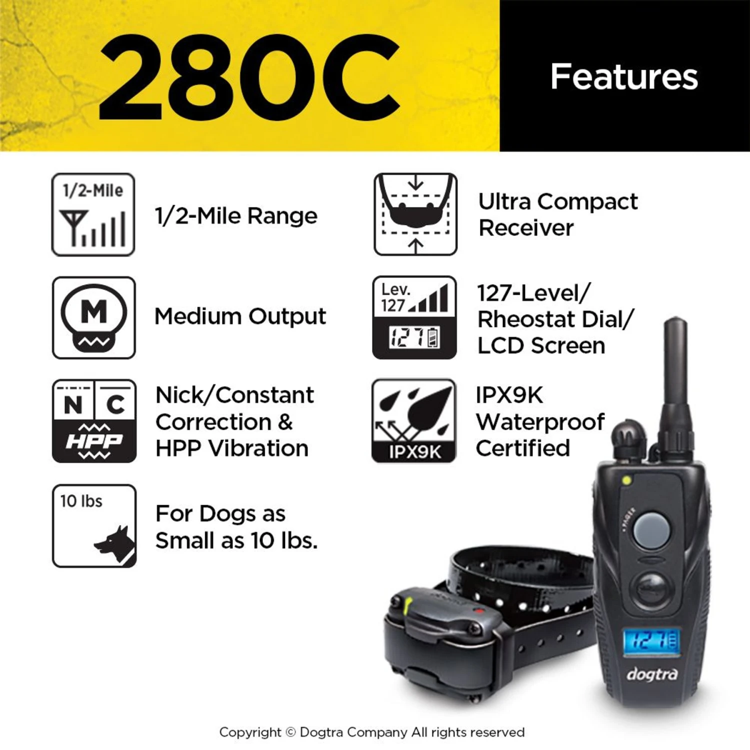 Dogtra 280C Dog Training Collar System 4 Dogtra 280C Dog Training Collar System - Image 4