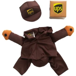 California Costumes UPS Delivery Driver Dog & Cat Costume -Pawsphoria Sales Store 126528 PT4. AC SS1800 V1567183650