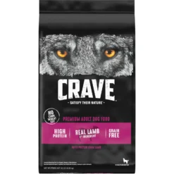 Crave High Protein Lamb Adult Grain-Free Dry Dog Food