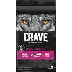 Crave High Protein Lamb Adult Grain-Free Dry Dog Food -Pawsphoria Sales Store 126675 PT2. AC SS1800 V1688753194