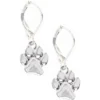 Pet Friends Paw Print Drop Earrings