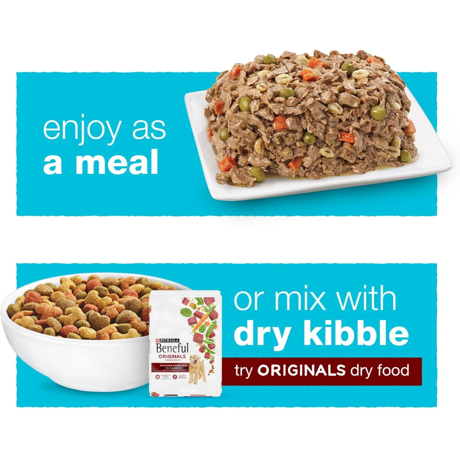 Purina Beneful Chopped Blends With Beef, Carrots, Peas & Barley Wet Dog Food 6 Purina Beneful Chopped Blends With Beef, Carrots, Peas & Barley Wet Dog Food - Image 6