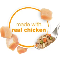 Purina Beneful Chopped Blends With Chicken, Carrots, Peas & Wild Rice Wet Dog Food -Pawsphoria Sales Store 130959 PT2. AC SS1800 V1700157027