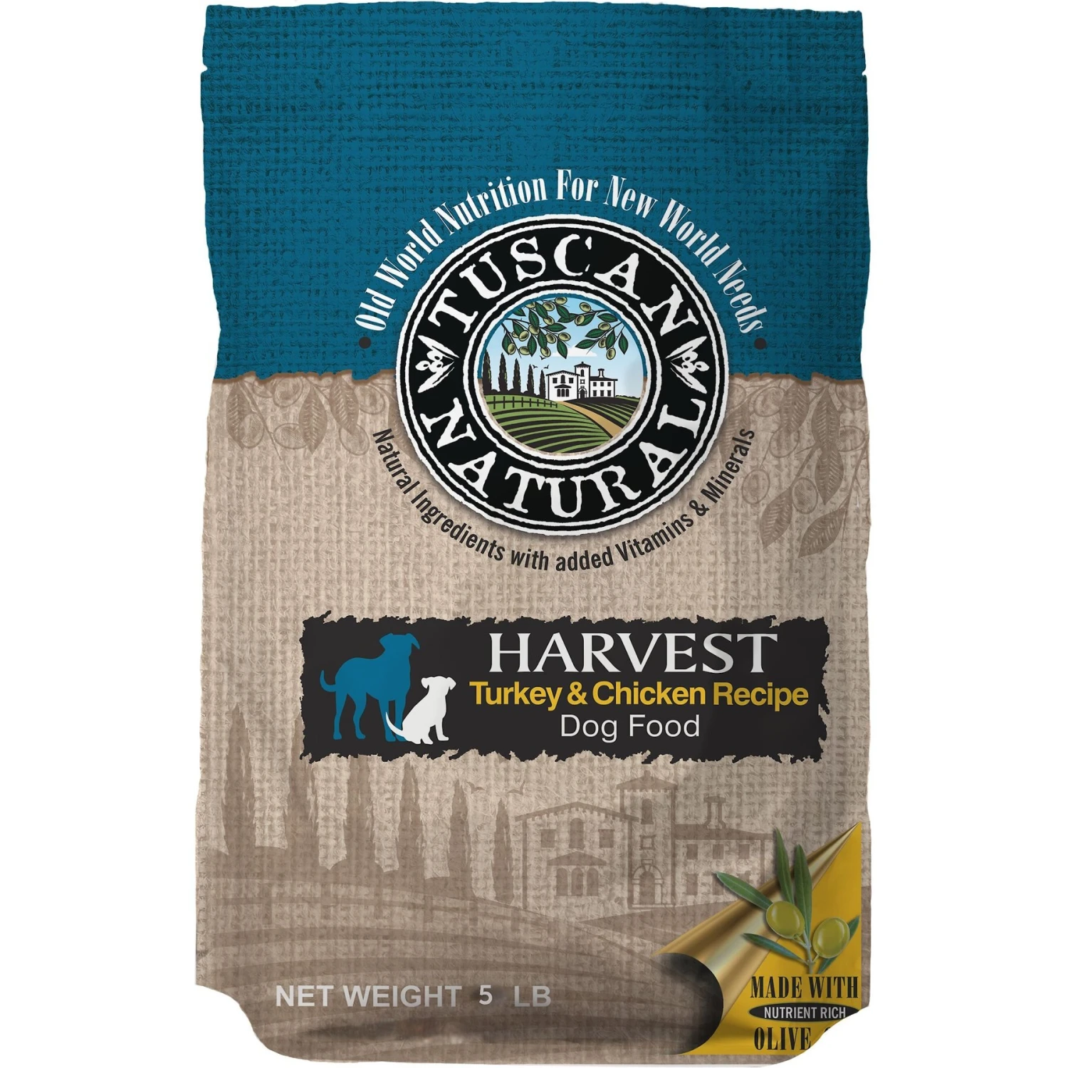 Tuscan Natural Harvest Turkey & Chicken Dry Dog Food 1 Tuscan Natural Harvest Turkey & Chicken Dry Dog Food