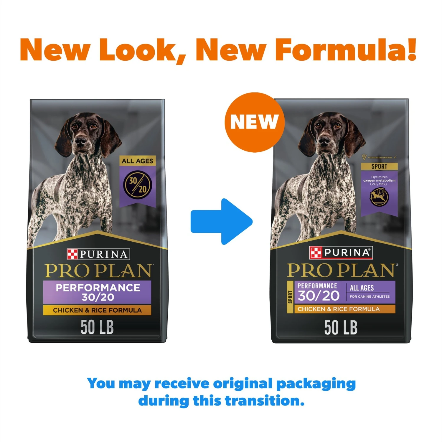 Purina Pro Plan Sport Performance All Life Stages High-Protein 30/20 Chicken & Rice Formula Dry Dog Food 2 Purina Pro Plan Sport Performance All Life Stages High-Protein 30/20 Chicken & Rice Formula Dry Dog Food - Image 2