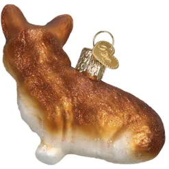 Old World Christmas Pembroke Welsh Corgi Glass Tree Ornament -Pawsphoria Sales Store 131989 PT2. AC SS1800 V1499978908