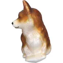 Old World Christmas Pembroke Welsh Corgi Glass Tree Ornament -Pawsphoria Sales Store 131989 PT3. AC SS1800 V1499978909