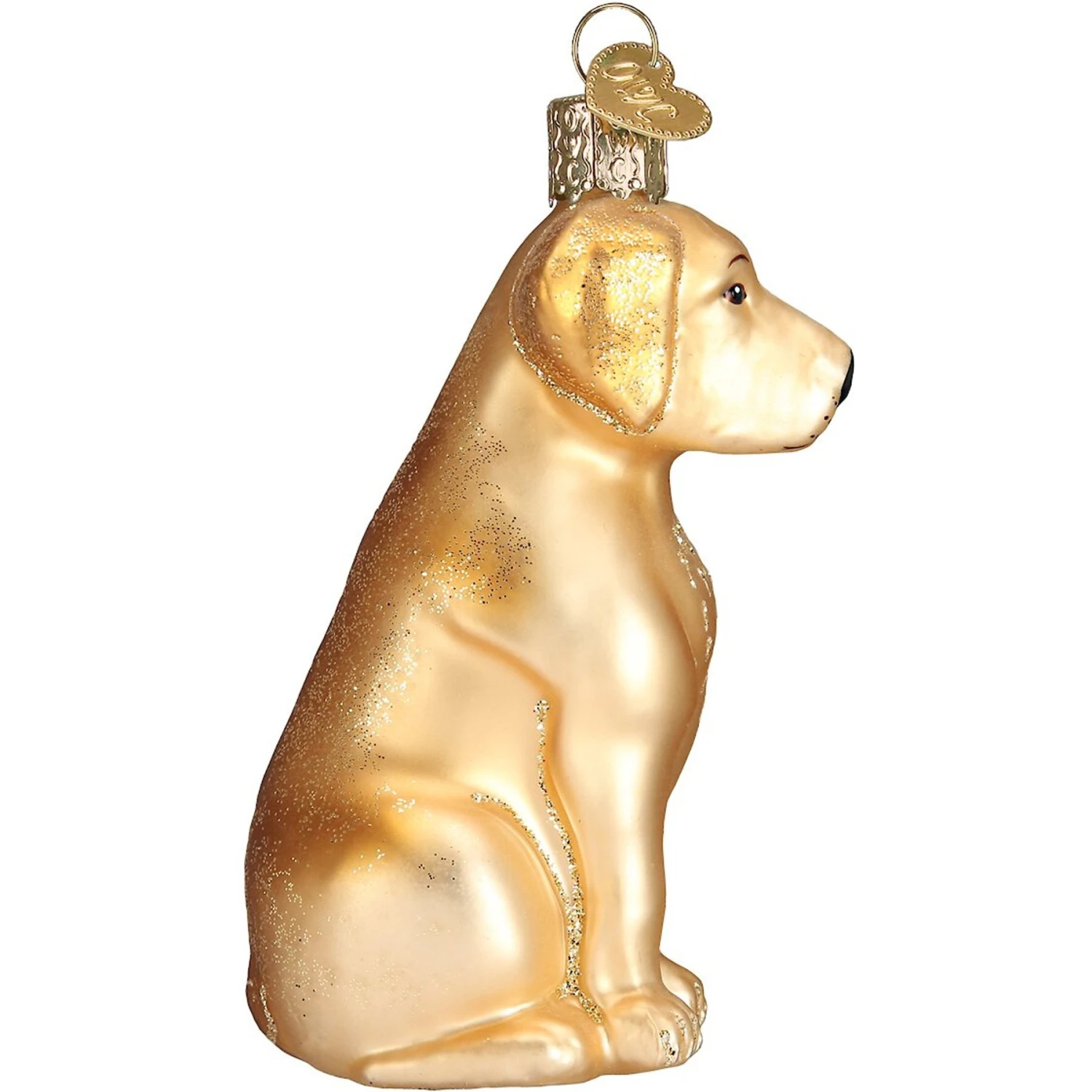 Old World Christmas Yellow Labrador Retriever Glass Tree Ornament 4 Old World Christmas Yellow Labrador Retriever Glass Tree Ornament - Image 4